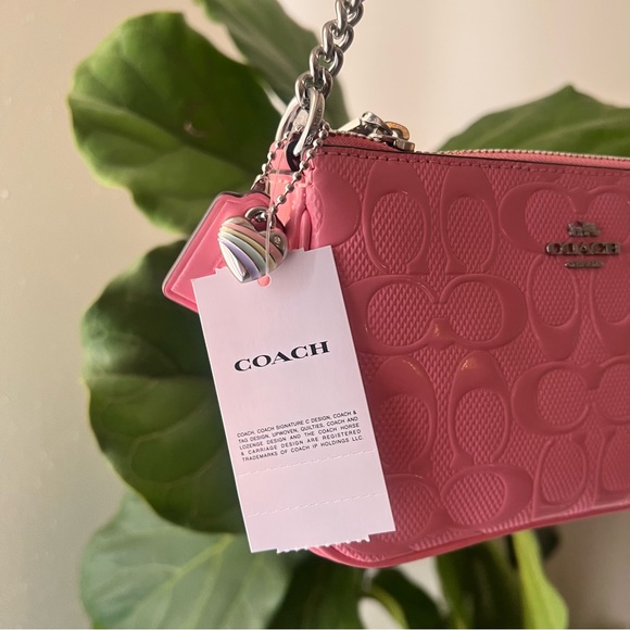 NWT Coach! Nolita 19
In Signature Leather With Heart Charm - Picture 8 of 10